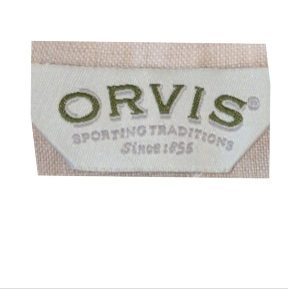 Orvis Beige Linen Vest - Picture 5 of 7